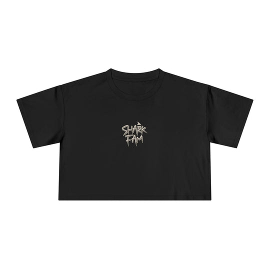 Shark Fam Women's Crop Tee