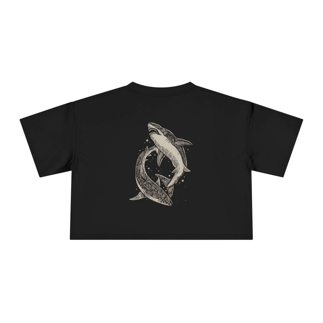 Shark Fam Women's Crop Tee