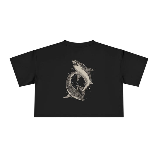 Shark Fam Women's Crop Tee