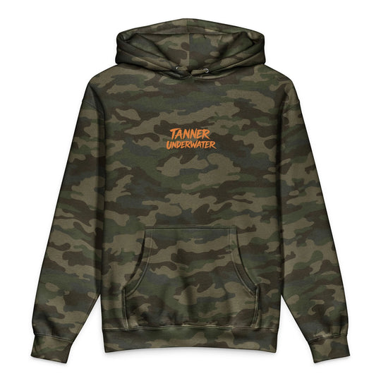 Unisex Heavyweight Camo Hoodie